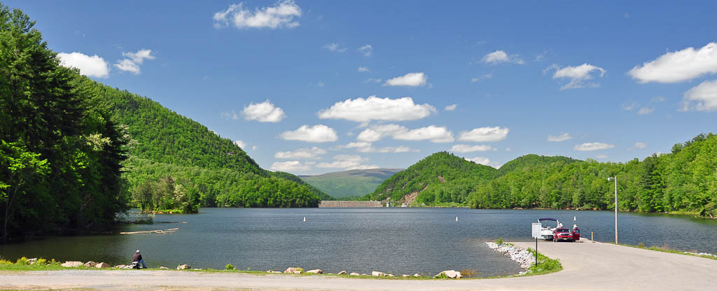 Fisherman at Boat Launch - Watauga Lake - Photo Copyright 2020 Brian Raub